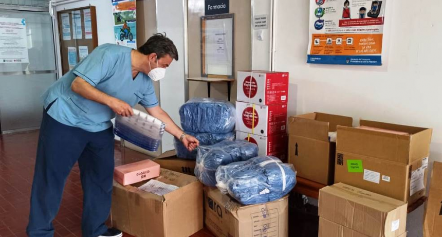 SE RECIBIERON NUEVOS INSUMOS PARA COMBATIR EL COVID-19