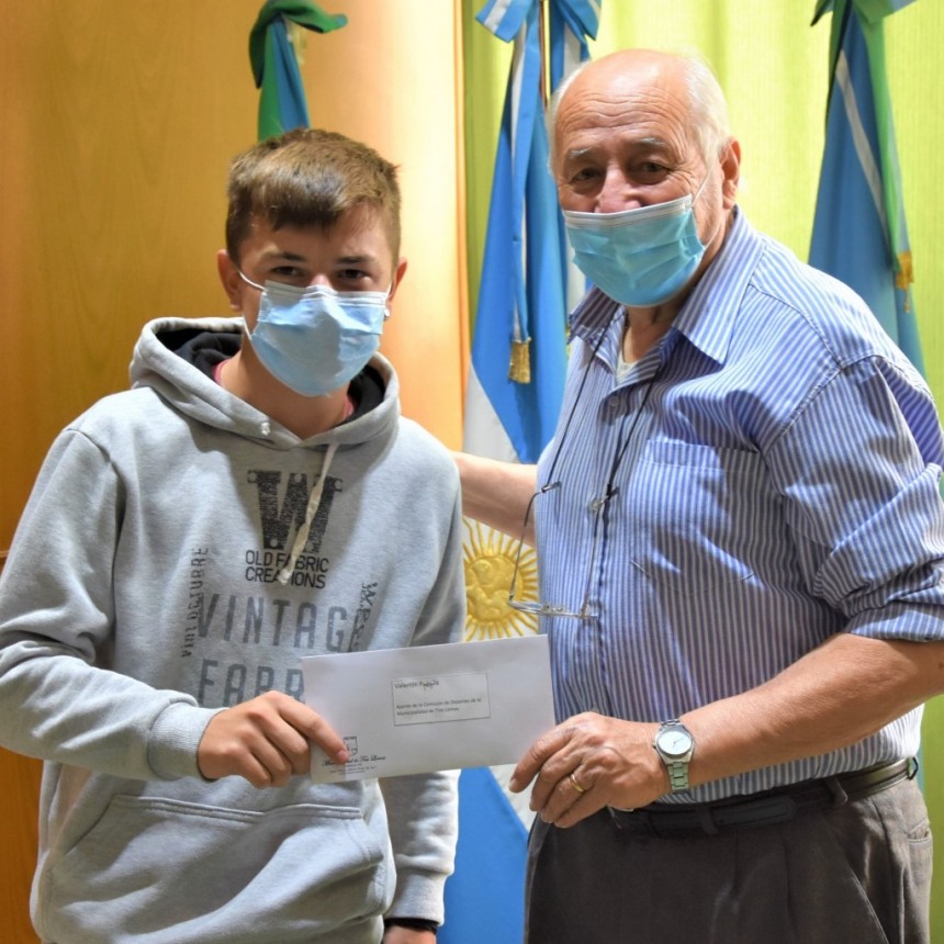 CON VALENTÍN, ANTES DE SU IDA A ECUADOR