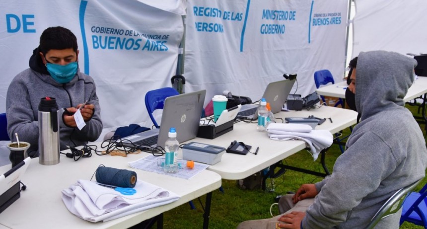 EL REGISTRO DE LAS PERSONAS DE LA PROVINCIA YA ATIENDE EN TRES LOMAS 