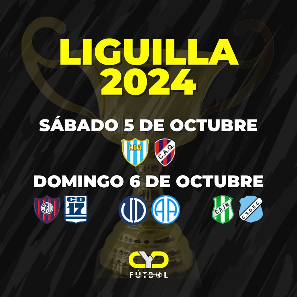 LIGUILLA 2024: LOS CUARTOS SE JUGARAN EL FIN DE SEMANA DEL 5 Y 6 DE OCTUBRE