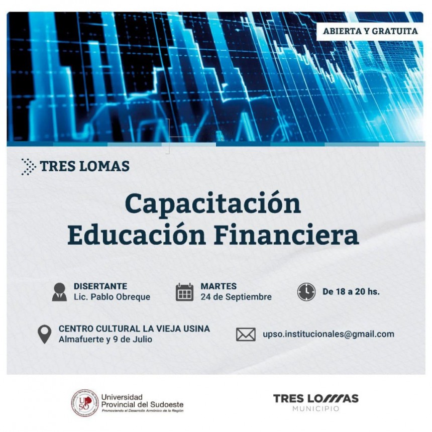 CAPACITACIÓN EN EDUCACIÓN FINANCIERA EN EL CENTRO CULTURAL VIEJA USINA