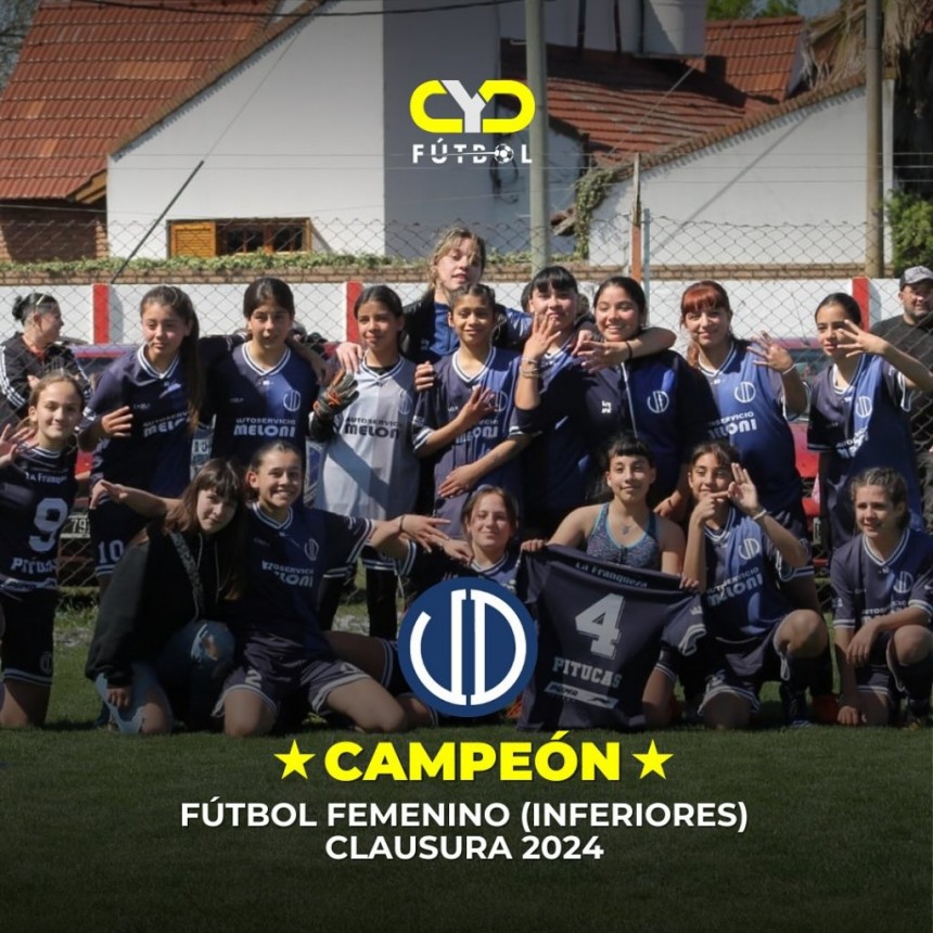 FÚTBOL FEMENINO: UNIÓN CAMPEÓN DEL CLAUSURA