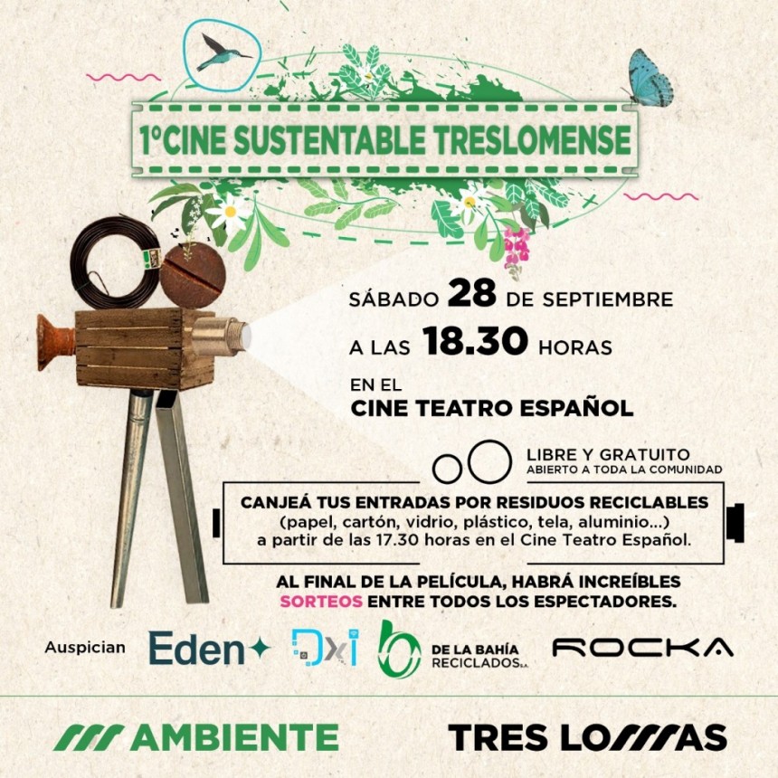 PRIMER “CINE SUSTENTABLE TRESLOMENSE”