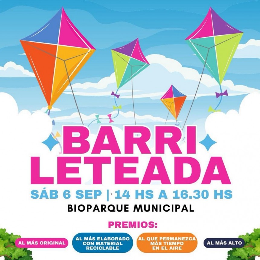 BARRILETEADA EN EL BIOPARQUE MUNICIPAL