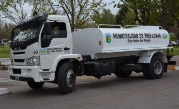 Servicios Urbanos - COMPRARON UN CAMIÓN REGADOR