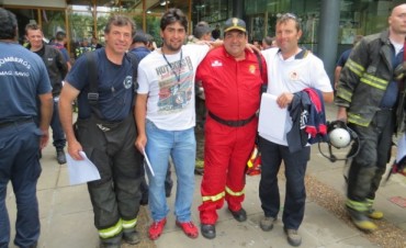 BOMBEROS REALIZARON UN CURSO INTERNACIONAL 