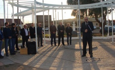 FUE INAUGURADA LA PLAZA INTEGRADORA DEL BARRIO SAN JOSÉ