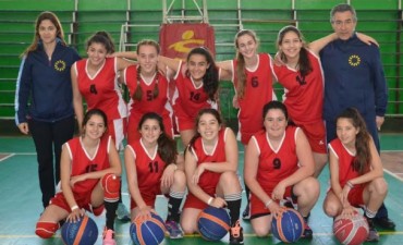 JUEGOS BONAERENSES 2016 - CAYO EL EQUIPO DE BASQUET FRENTE A BENITO JUAREZ