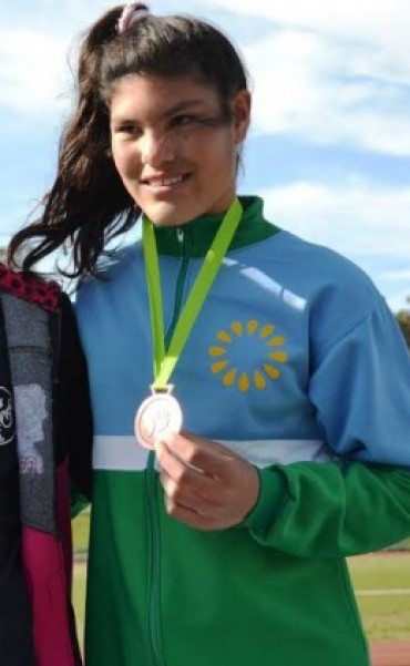 JUEGOS BONAERENSES 2016 - YANINA COÑA LOGRO LA MEDALLA DE BRONCE