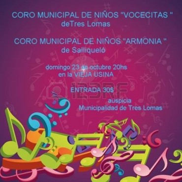 REALIZAN ENCUENTRO CORAL DE NIÑOS EN LA VIEJA USINA