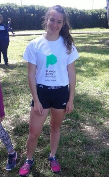 IARA PEREZ FUE TERCERA EN LA FINAL DE LOS TORNEOS EVITA
