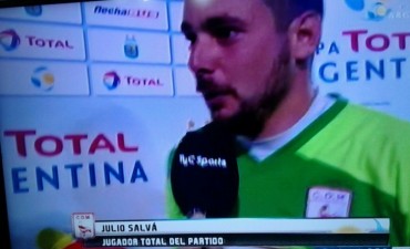 JULIO SALVA FUE LA FIGURA EN LA CLASIFICACION DE DEPORTIVO MORON EN LA COPA ARGENTINA