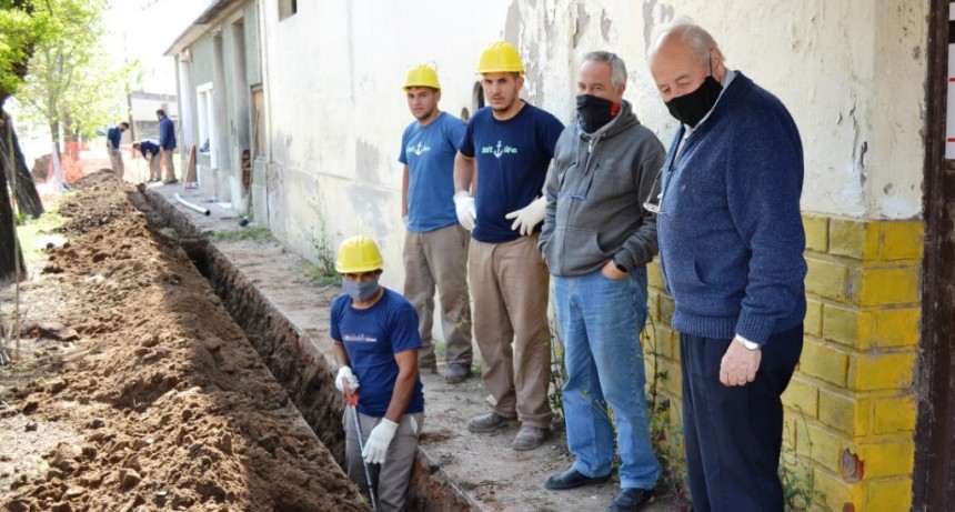 COMENZÓ LA OBRA DE RECAMBIO DE CAÑERÍA DE LA RED DE AGUA