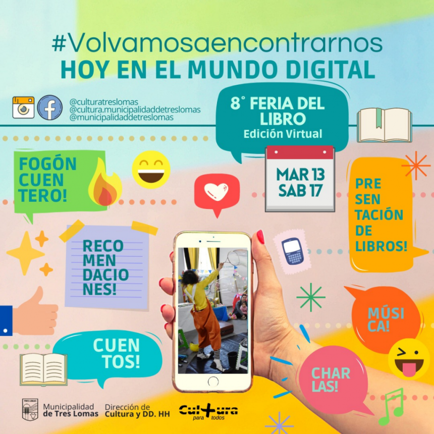 SE VIENE LA 8° FERIA DEL LIBRO, ESTE AÑO EDICIÓN VIRTUAL