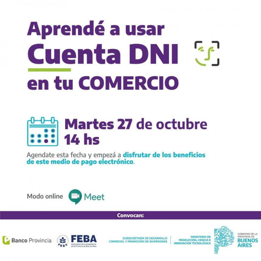APRENDÉ A USAR LA CUENTA D.N.I EN TU COMERCIO