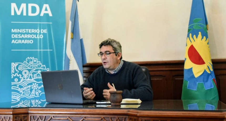 EL MINISTRO DE DESARROLLO AGRARIO AVANZÓ CON MUNICIPIOS EN LA ARTICULACIÓN DEL PROGRAMA DE PREVENCIÓN DE ETS BOVINAS