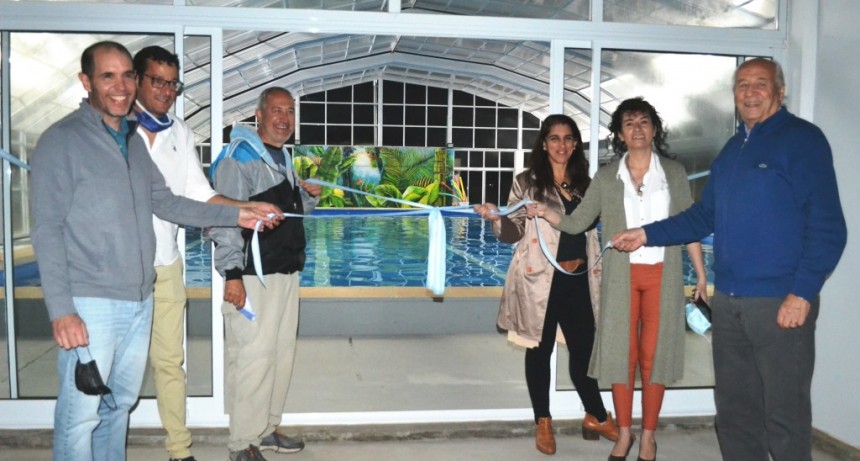 SE INUGURÓ EL NATATORIO CLIMATIZADO DEL POLIDEPORTIVO MUNICIPAL
