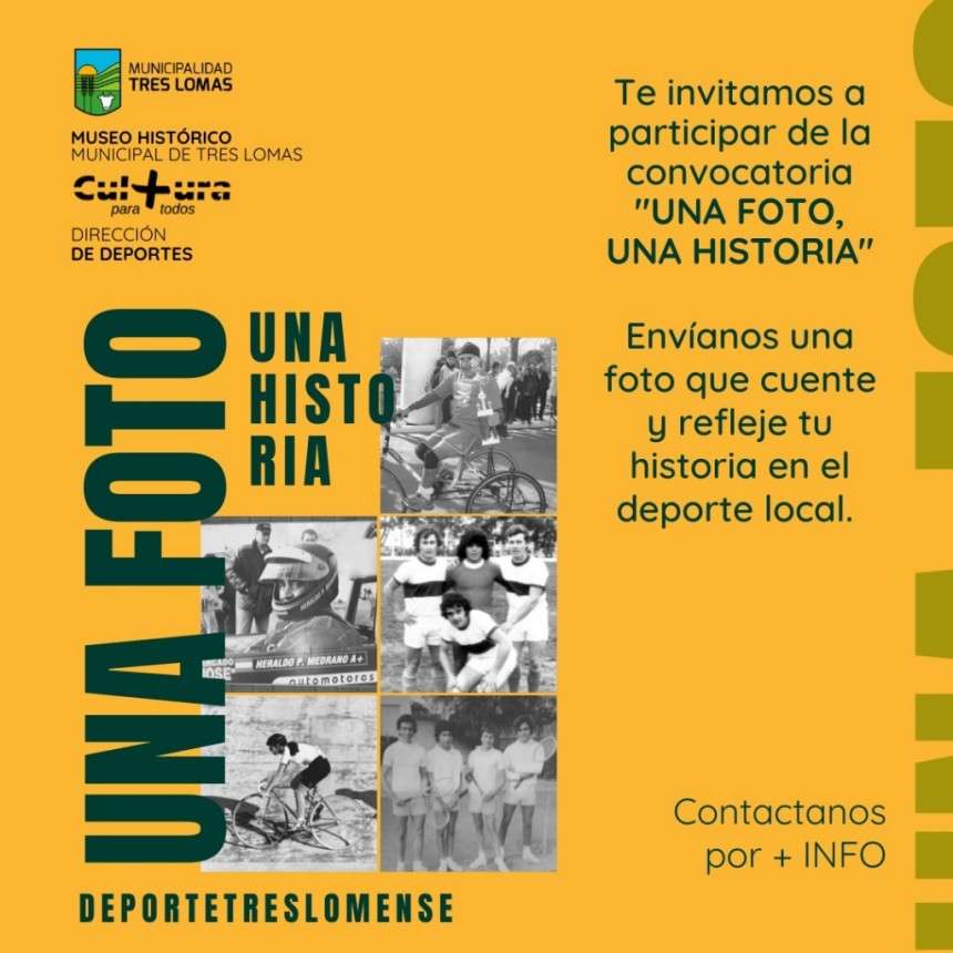 SE ABRE LA CONVOCATORIA PARA MUESTRA FOTOGRÁFICA DEL DEPORTE TRESLOMENSE