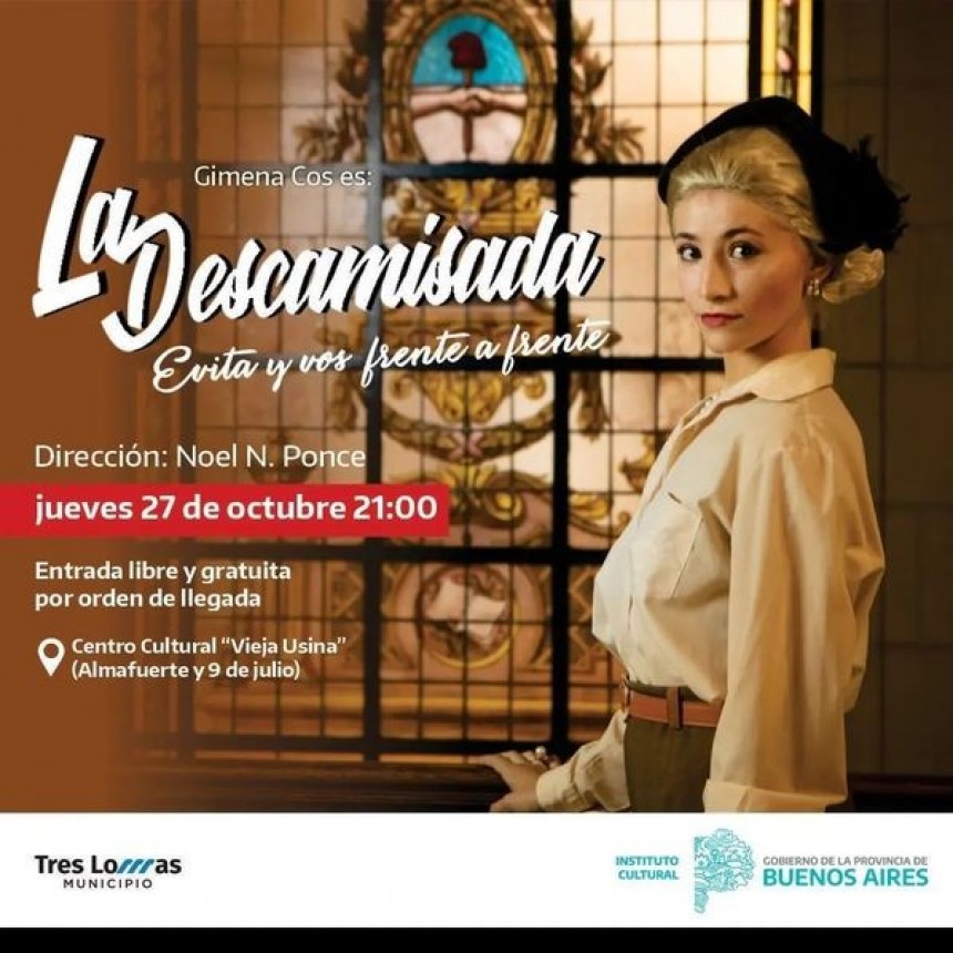 EL INSTITUTO CULTURAL DE LA PROVINCIA DE BUENOS AIRES CONTINUA ACOMPAÑANDO AL DISTRITO CON DIFERENTES PROPUESTAS CULTURALES
