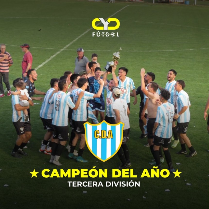 TERCERA DIVISIÓN: DEPORTIVO ARGENTINO ES EL CAMPEÓN DEL AÑO