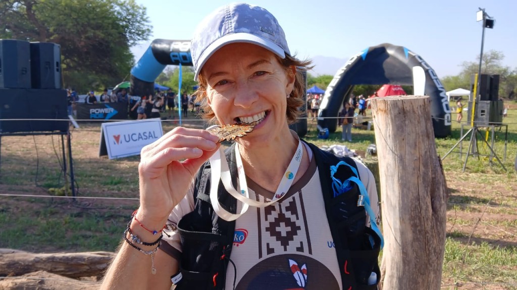 ELITA BELLERA FUE SEGUNDA EN LA CARRERA DE MONTAÑA EN CAFAYATE