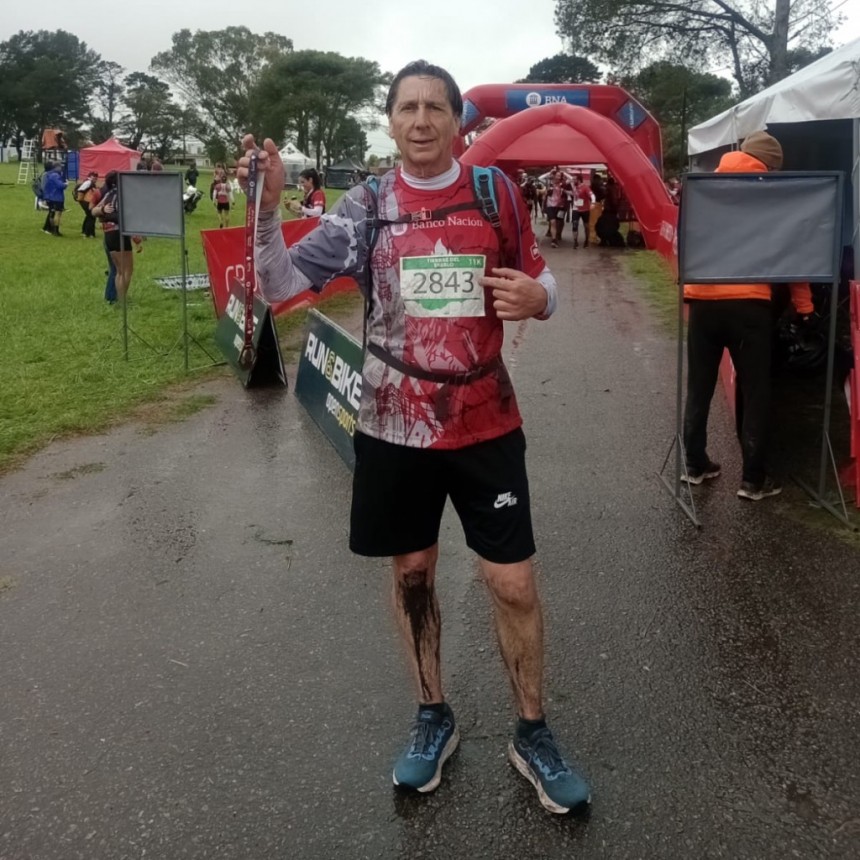 ATLETAS TRESLOMENSES EN BALCARCE: SEGUNDO PUESTO PARA JORGE VERBURG