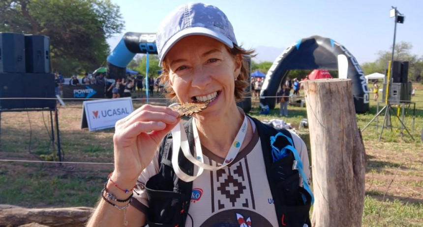 ELITA BELLERA FUE SEGUNDA EN LA CARRERA DE MONTAÑA EN CAFAYATE
