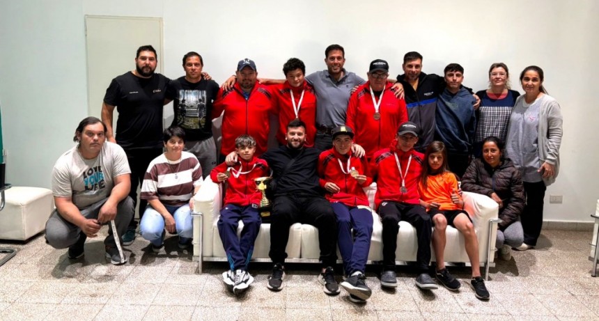 JUEGOS BONAERENSES: EL INTENDENTE RECIBIÓ A LOS GANADORES DE MEDALLA