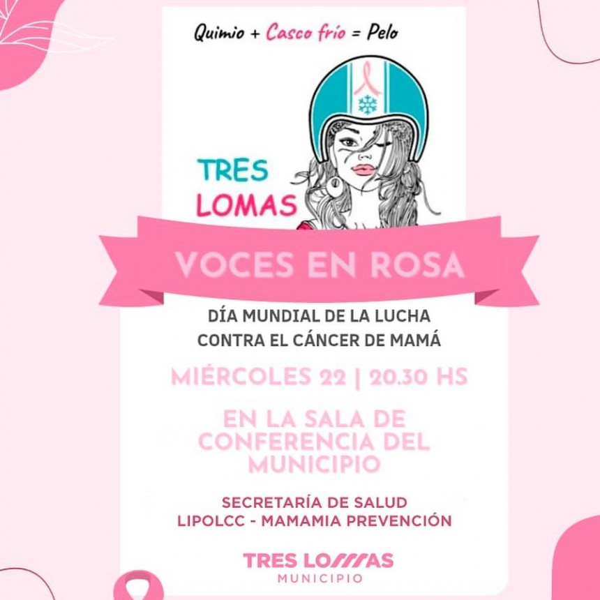 “VOCES EN ROSA”: UN ENCUENTRO MUSICAL EN EL MARCO DEL MES DE LA LUCHA CONTRA EL CÁNCER DE MAMA
