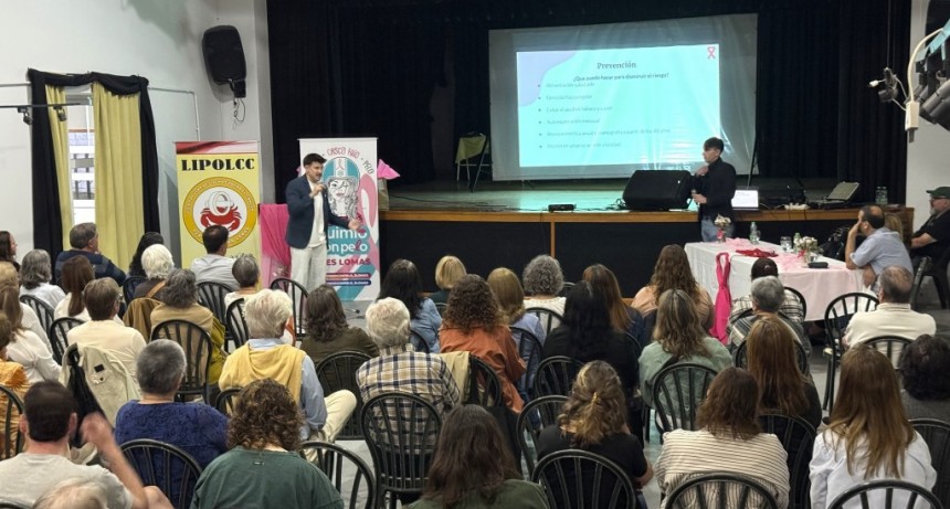 OCTUBRE ROSA: CHARLA “DEL DIAGNÓSTICO A LA ESPERANZA”