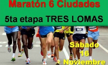 EL MARATÓN “6 CIUDADES” SE CORRE EN TRES LOMAS