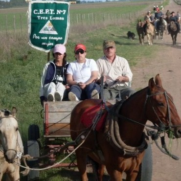 LA MARCHA A CABALLO QUEDO SUSPENDIDA