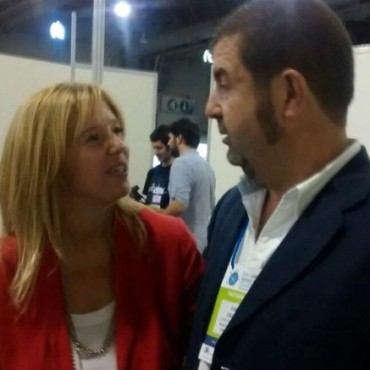 FABIO URIARTE INVITO A CRISTINA ALVAREZ RODRIGUEZ PARA QUE VISITE EL DISTRITO