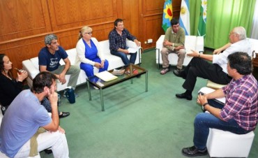 EL INTENDENTE SE REUNIO CON AUTORIDADES DEL SINDICATO DE TRABAJADORES MUNICIPALES