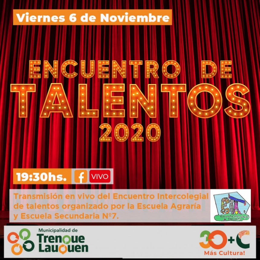 LLEGA UNA NUEVA PROPUESTA VIRTUAL: ENCUENTRO INTERCOLEGIAL DE TALENTOS 2020