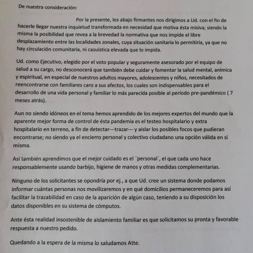 VECINOS AUTOCONVACADOS HABLARON EN FM AMANECER 