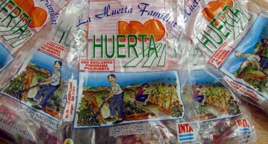 ENTREGA DE SEMILLAS DE ESTACIÓN PRIMAVERA - VERANO
