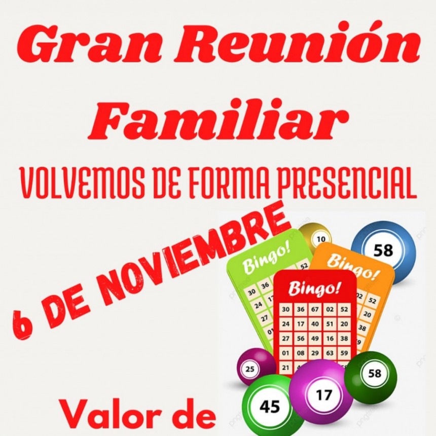 EL CLUB SOCIAL Y DEPORTIVO GARRÉ ORGANIZA 