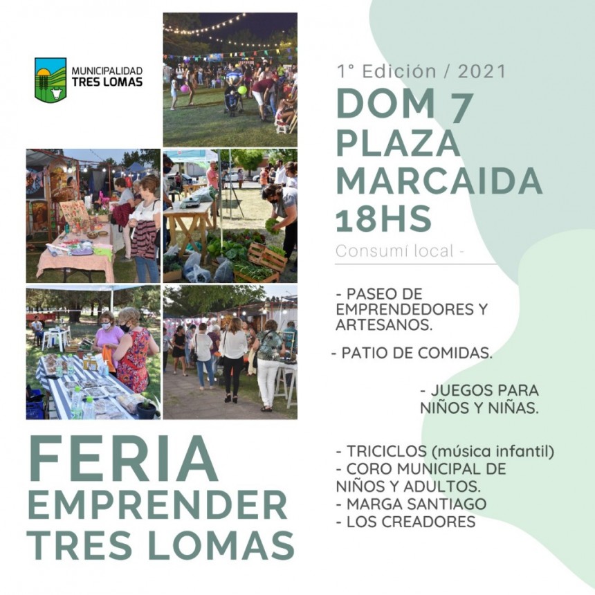 FERIA “EMPRENDER” EN LA PLAZA MARCAIDA