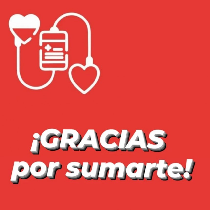 TRES LOMAS VOLVIÓ A DONAR SANGRE