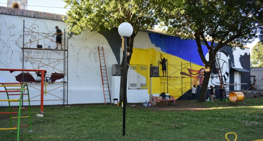EL “V ENCUENTRO NACIONAL DE ARTE MURAL” EN TREINTA DE AGOSTO