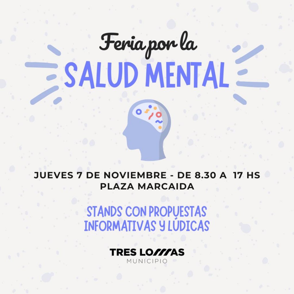 FERIA POR LA SALUD MENTAL EN LA PLAZA MARCAIDA