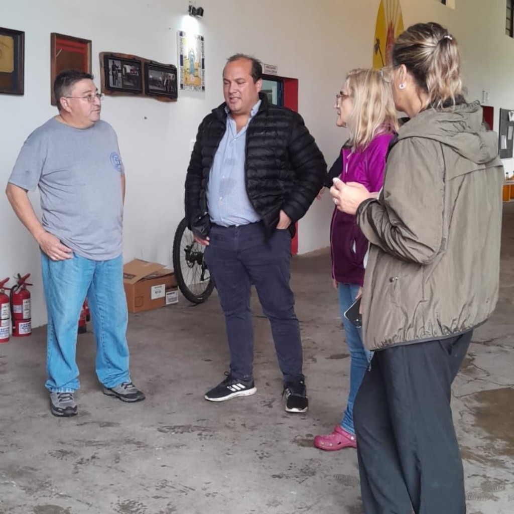 FUERTE TEMPORAL: TRABAJO COORDINADO DE TODAS LAS ÁREAS DEL ENTE CON BOMBEROS VOLUNTARIOS Y COOPERATIVA DE ELECTRICIDAD