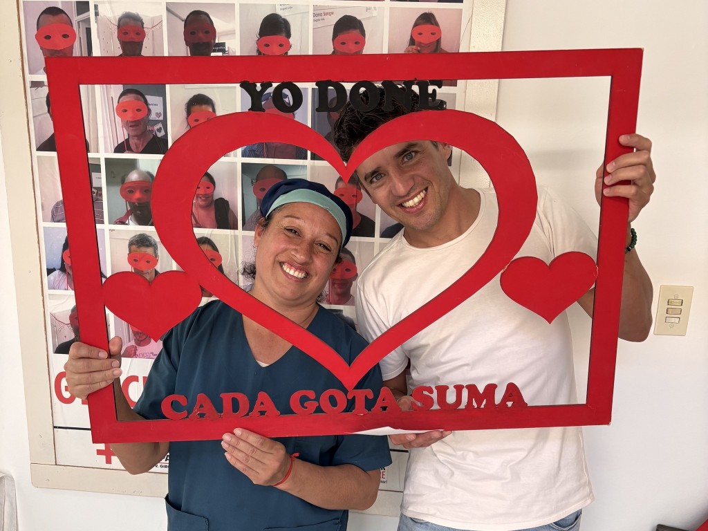 SE REALIZÓ UNA NUEVA COLECTA DE SANGRE