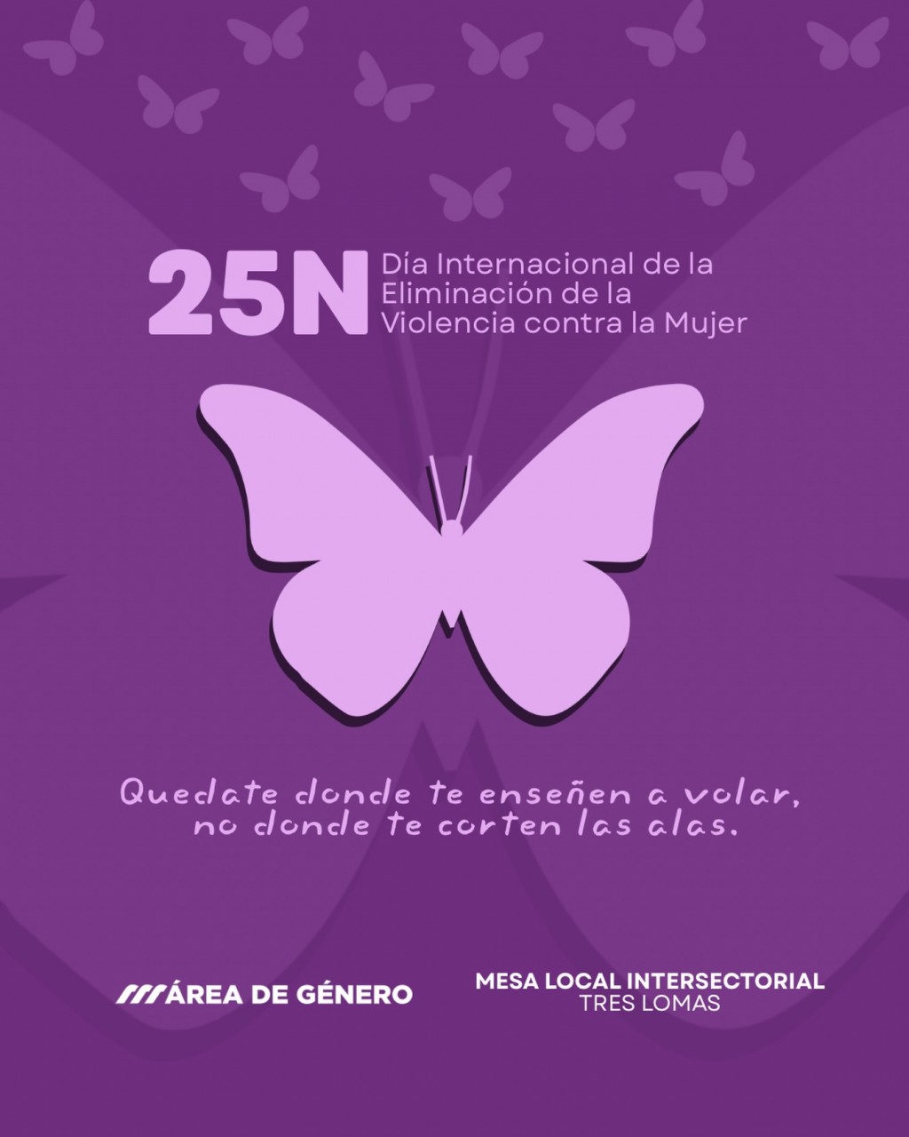 ACTIVIDADES POR EL 25N DÍA INTERNACIONAL PARA LA ELIMINACIÓN DE LA VIOLENCIA CONTRA LAS MUJERES