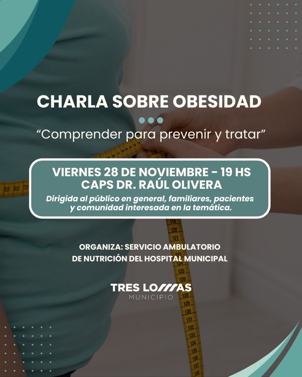 CHARLA SOBRE OBESIDAD EN EL CAPS DR. RAÚL OLIVERA