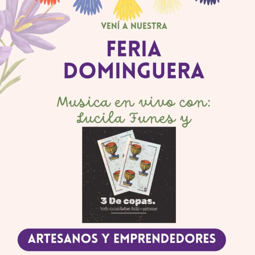 SE REALIZARÁ UNA FERIA DOMINGUERA EN LA PLAZA MARCAIDA