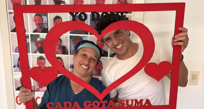 SE REALIZÓ UNA NUEVA COLECTA DE SANGRE