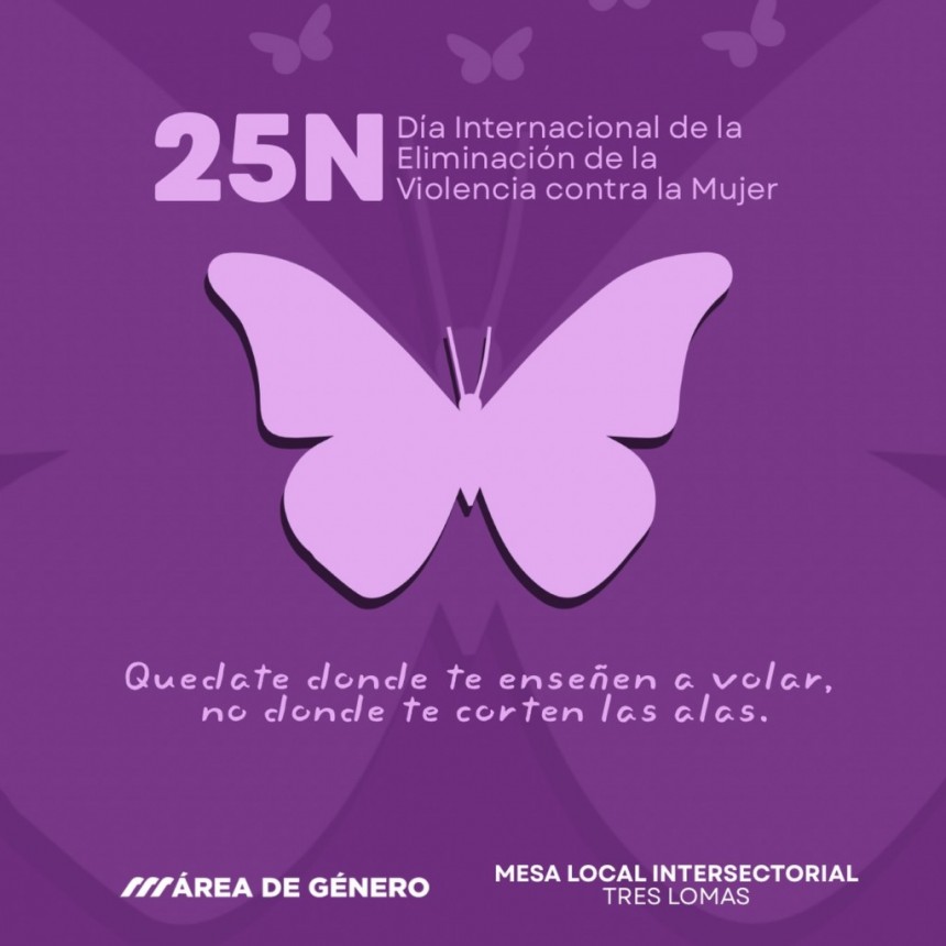 ACTIVIDADES POR EL 25N DÍA INTERNACIONAL PARA LA ELIMINACIÓN DE LA VIOLENCIA CONTRA LAS MUJERES