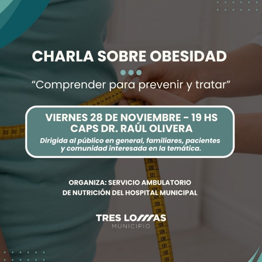 CHARLA SOBRE OBESIDAD EN EL CAPS DR. RAÚL OLIVERA